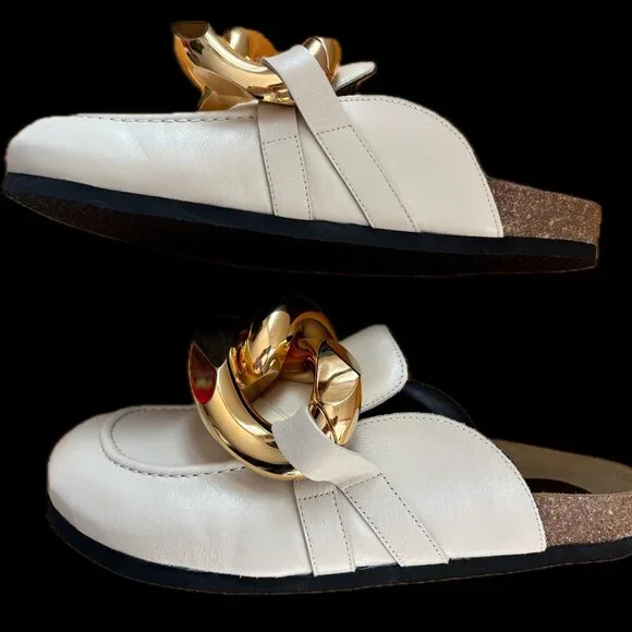 JW Anderson Chunky Napa Chain Slide Mules NWOT! 39 - Unisex - Picture 3 of 7